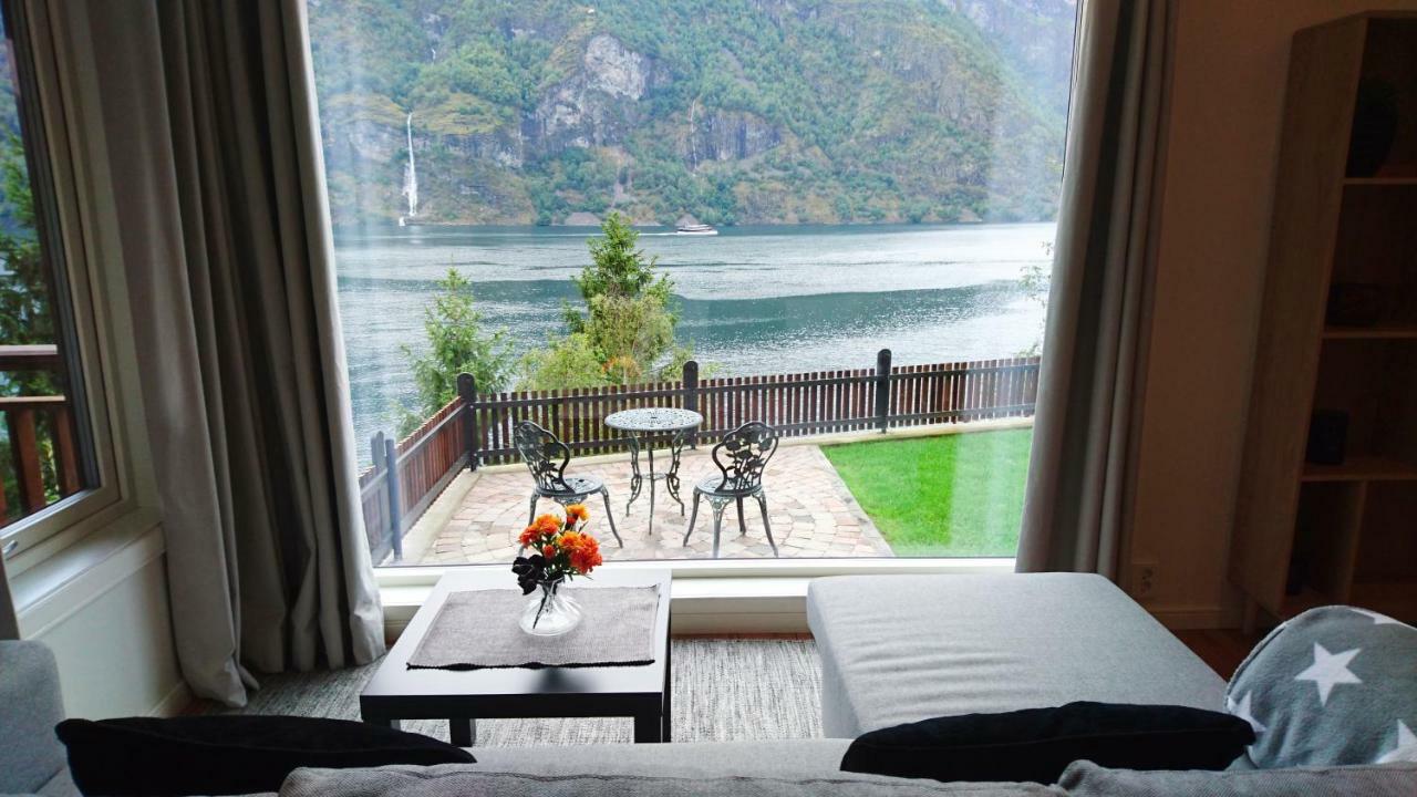 Otnes Sor Apartment Aurland Bagian luar foto